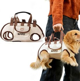 Small Dog Sling Carrier - Breathable Puppy Carrier with Pockets & Adjustable Strap, Lightweight Pet Carrier for Small Dogs/Cats (Up to 9 lbs)