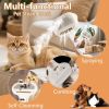 6 in 1 Dog Cat Steam Brush with Dryer - Pet Grooming Spray Brush for Shedding, Drying, Massaging, Deodorizing