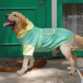 Venture Paw PULL CONTROL Harness - Mountain Lake - Not Returnable (Color: Two-color transparent pocket big dog sweater (green), Size: XL)