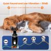Dog Nail Grinder,2 Speed Electric Rechargeable Dog Nail Trimmer,Quiet and Low-Vibration Pet Nail Grinder