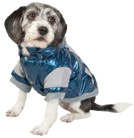 Sporty Vintage Aspen Pet Ski Jacket (Size: small)