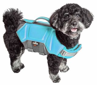 Cool Mesh Dog Harness with Leash - Pineapple Luau - Not Returnable (Color: Blue, Size: small)