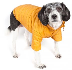 Lightweight Adjustable 'Sporty Avalanche' Pet Coat (Size: X-Small)