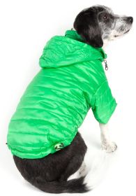Lightweight Adjustable 'Sporty Avalanche' Pet Coat (Size: X-Large)