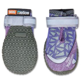 Dog Helios 'Surface' Premium Grip Performance Dog Shoes (Color: purple, Size: small)