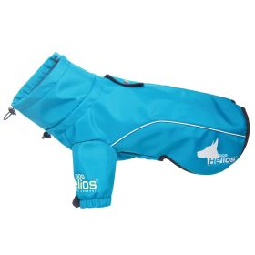 Blue Daisy Dog Dress - Not Returnable (Color: Blue, Size: small)