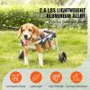 2 Wheels Dog Wheelchair for Back Legs, Pet Wheelchair Lightweight & Adjustable Assisting in Healing, Dog Cart/Wheelchair for Injured, Disabled