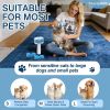 Pet Steam Brush for Dogs & Cats,5-in-1 Self-Cleaning Dog Steam Brush with 3 Swap-in Heads (Grooming, Dematting, Deshedding)