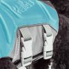 Cool Mesh Dog Harness with Leash - Pineapple Luau - Not Returnable