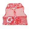 Cool Mesh Harness Hawaiian Hibiscus - Red -- Not Returnable
