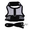 Cool Mesh Dog Harness - Solid Black -- Not Returnable