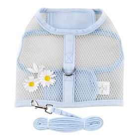 Blue Daisy Cool Mesh Netted Harness -- Not Returnable (Option: X-Small)