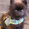 Cool Mesh Dog Harness with Leash - Pineapple Luau -- Not Returnable