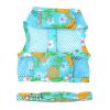 Cool Mesh Dog Harness with Leash - Pineapple Luau -- Not Returnable
