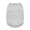 100% Cotton Dog Tanks - Glacier Gray -- Not Returnable