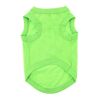100% Cotton Dog Tanks - Green Flash -- Not Returnable