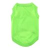100% Cotton Dog Tanks - Green Flash -- Not Returnable