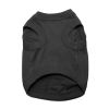 100% Cotton Dog Tanks - Jet Black -- Not Returnable
