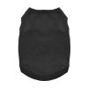 100% Cotton Dog Tanks - Jet Black -- Not Returnable