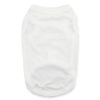 100% Cotton Dog Tanks - White -- Not Returnable