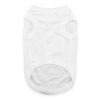 100% Cotton Dog Tanks - White -- Not Returnable