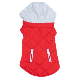 Weekender Dog Sweatshirt Hoodie - Red (Option: X-Large)