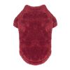 Soft Plush Pullover Burgundy -- Not Returnable