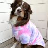 Soft Plush Pullover - Tie-Dye Pink & Purple -- Not Returnable